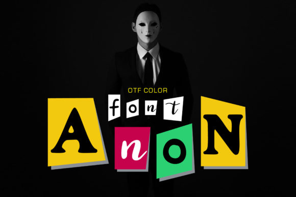 Anon: The Cut-Out Color Font for Distinctive Small Business Branding