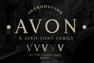 Avon Serif Typeface Review for Editorial Design