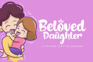 Beloved Daughter Typeface: Elevating Brand Identity with Joyful Script