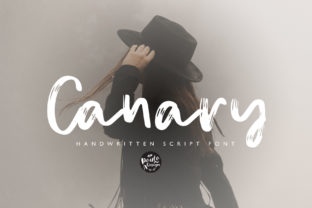 Canary: A Handwritten Brush Font for High-Impact Campaign Visuals