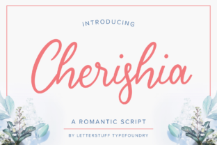 Cherishia Font Review: Sweet Handwritten Type for Romantic Campaigns