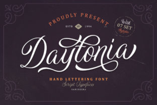 Daytonia: A Handmade Script Font for Authentic Brand Identity