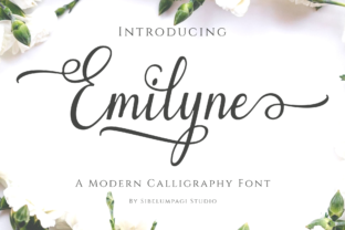 Emilyne: The Sweet Hand-Lettered Calligraphy Font for Elegant Designs