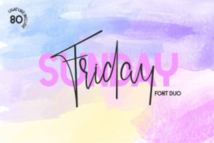 Friday Sunday Duo: A Contemporary Script and Sans Serif Typeface Review