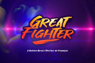 Great Fighter Font Review for Handmade Branding