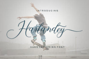 Harlandey: The Bold Script Typeface for Authentic Brand Identity
