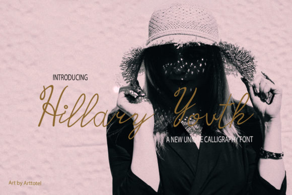 Hillary Youth Handwritten Font Review for Makers