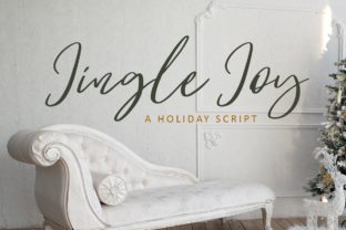 Jingle Joy: The Happy Script Handwritten Font for Editorial Design