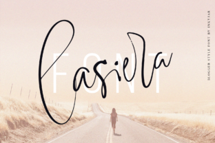 Lasiera Script: A Bold Handwritten Typeface for Feminine Brand Identity
