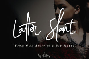 Latter Slant: The Elegant Script Handwritten Font for Brand Identity