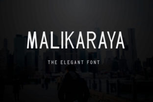 Malikaraya: A Modern Sans Serif Typeface for Clean Branding