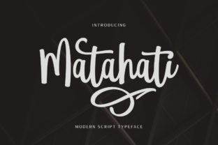 Matahati Script Font for Elegant Digital Branding