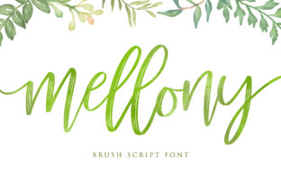 Mellony: A Script Handwritten Typeface for Engaging Campaign Graphics
