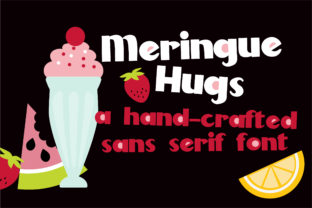Meringue Hugs: A Rounded Sans Serif for Bold Brand Identity