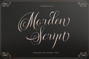 Morden Script Typeface Review for Elegant Branding