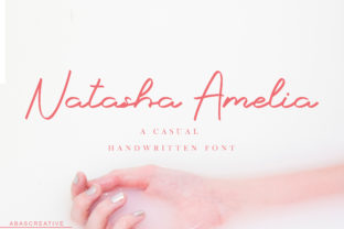 Natasha Amelia: A Romantic Script Handwritten Font for Digital Design