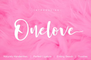 Onelove Script Handwritten Font Review for Makers