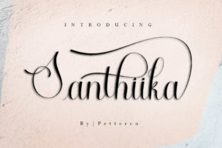 Santhiika: The Modern Script Font for Editorial Design