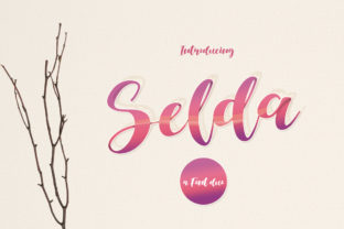 Selda Duo: The Modern Calligraphy Font Duo for Cheerful Campaigns