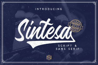 Sintesa Script Font for Retro Branding
