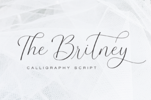 The Britney: A Script Handwritten Typeface for Elegant Editorial Design