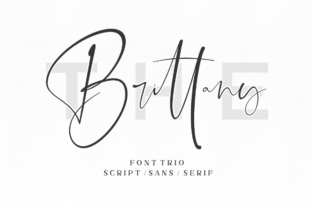 The Brittany Free Download: Elegant Script Handwritten Font