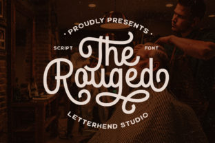 The Rouged Typeface: A Script Handwritten Font for Editorial Design