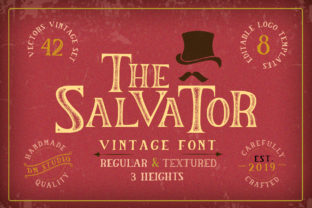 The Salvator: A Retro Sans Serif for Vintage-Inspired Branding