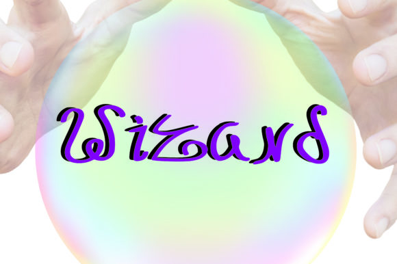 Wizard: A Playful Script Handwritten Typeface for Editorial Design