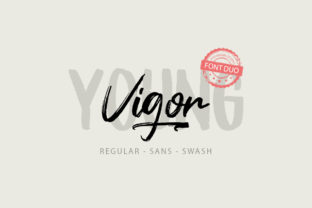 Young Vigor Duo: A Premium Script Handwritten Font
